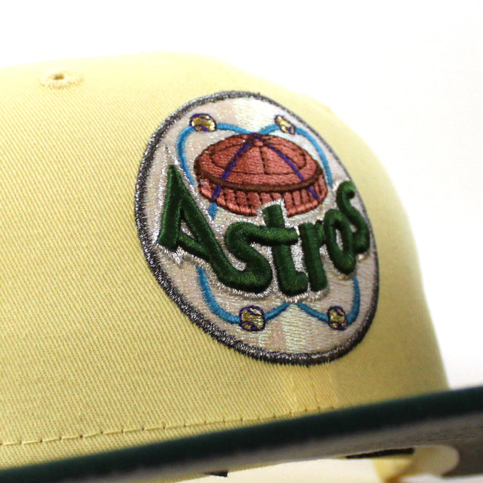 Houston Astros 1980 All Star Game New Era 59Fifty Fitted Hat (Soft Yellow Green Storm Gray Under Brim)