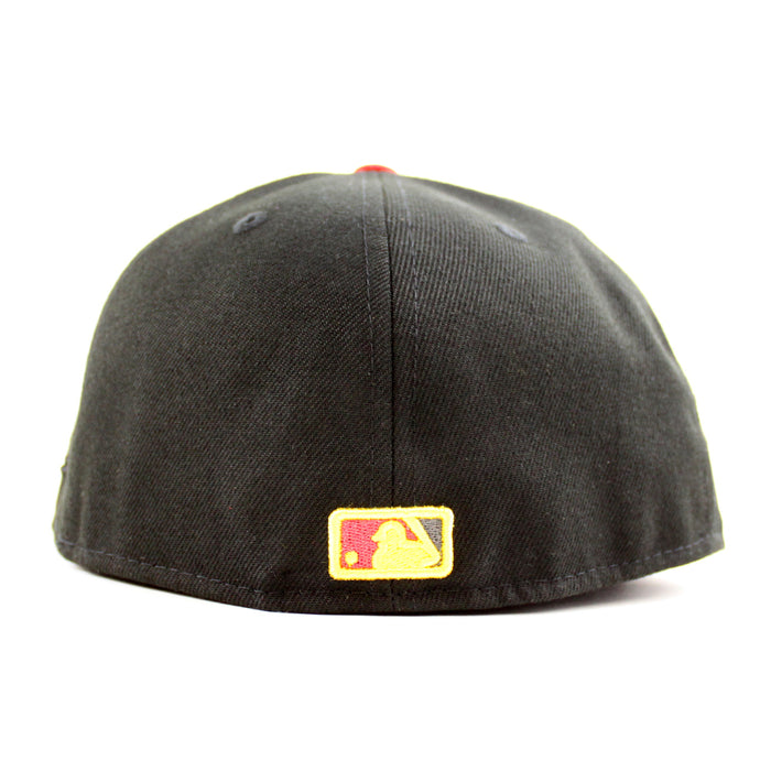 Houston Astros 2022 World Series Champions New Era 59Fifty Fitted Hat (Black RED Gray Under Brim)
