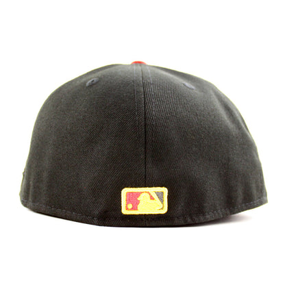 Houston Astros 2022 World Series Champions New Era 59Fifty Fitted Hat (Black RED Gray Under Brim)