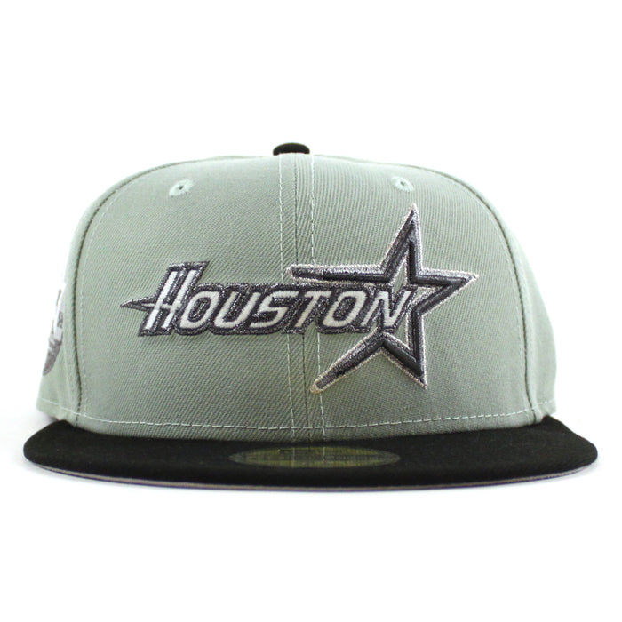 Houston Astros 35 Great Years New Era 59Fifty Fitted Hat (Everest Green Black Gray Under Brim)
