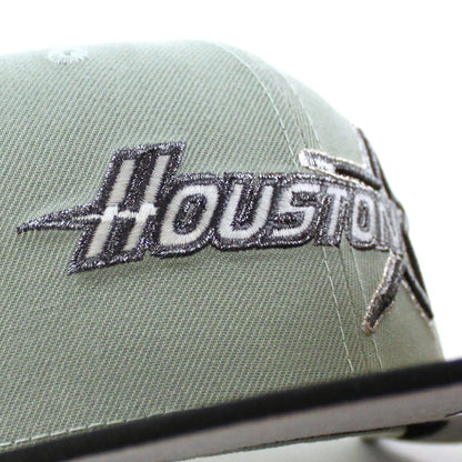 Houston Astros 35 Great Years New Era 59Fifty Fitted Hat (Everest Green Black Gray Under Brim)