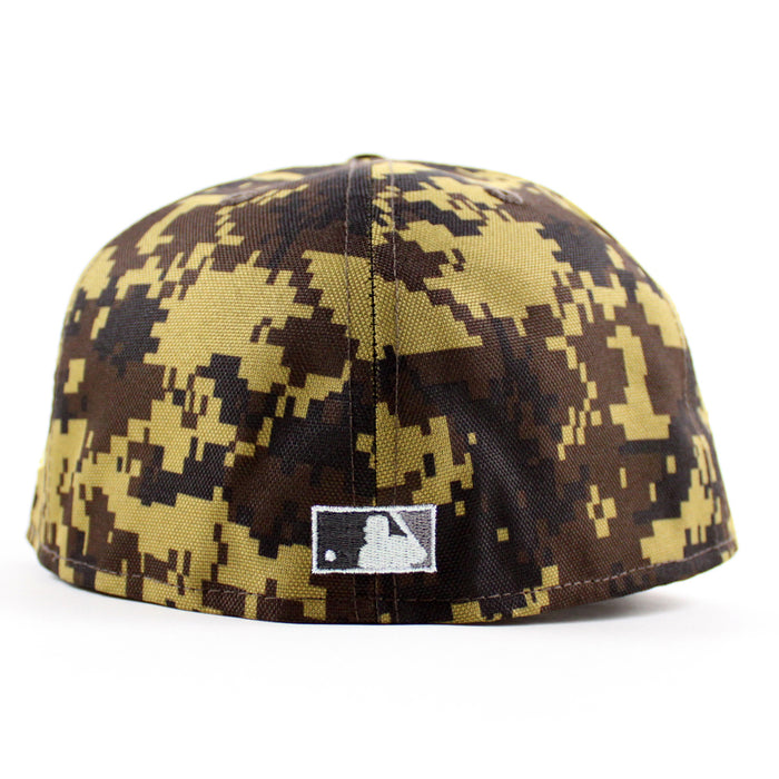 Houston Astros 45th Anniversary New Era 59Fifty Fitted Hat (Digital DESERT CAMO Black Gray Under Brim)
