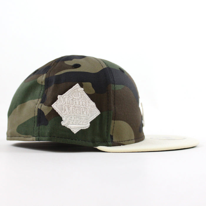 Houston Astros 60 YEARS New Era 59Fifty Fitted Hat (Camo Chrome White GREEN Under Brim)