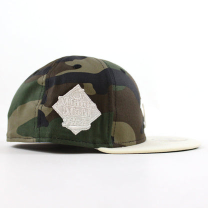 Houston Astros 60 YEARS New Era 59Fifty Fitted Hat (Camo Chrome White GREEN Under Brim)
