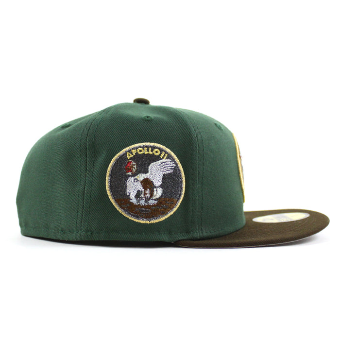 Houston Astros Apollo 11 New Era 59Fifty Fitted Hat (Mountain Green Walnut Gray Under Brim)