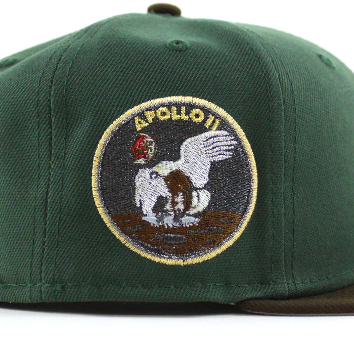 Houston Astros Apollo 11 New Era 59Fifty Fitted Hat (Mountain Green Walnut Gray Under Brim)