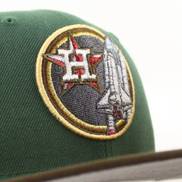 Houston Astros Apollo 11 New Era 59Fifty Fitted Hat (Mountain Green Walnut Gray Under Brim)