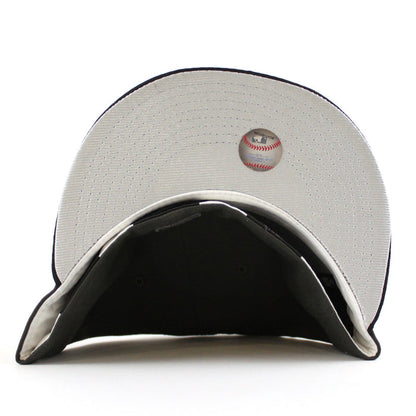 Houston Astros Apollo 11 New Era 59Fifty Fitted Hat (Pewter JAQUARD TONAL CAMO BLACK Metallic Silver Under Brim)