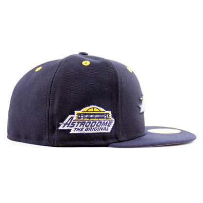 Houston Astros Astro Dome New Era 59Fifty Fitted Hat (Navy Gray Under Brim)