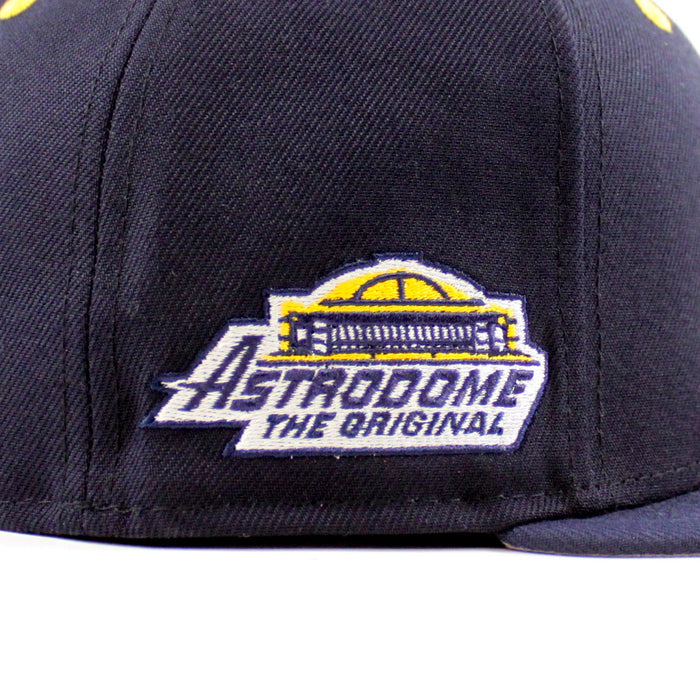 Houston Astros Astro Dome New Era 59Fifty Fitted Hat (Navy Gray Under Brim)