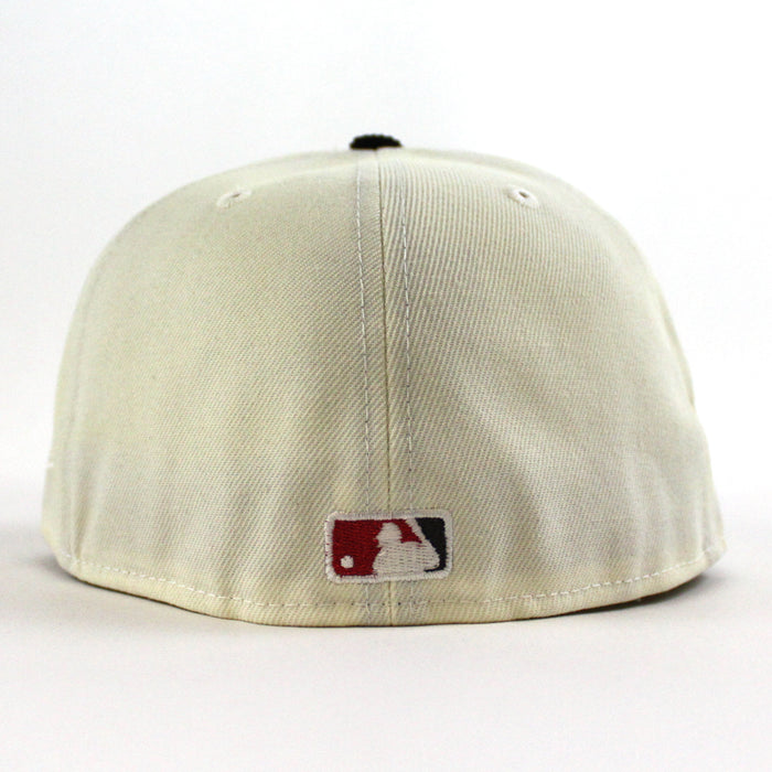 Houston Astros Minute Maid Park New Era 59Fifty Fitted Hat (Chrome White Black Gray Under Brim)