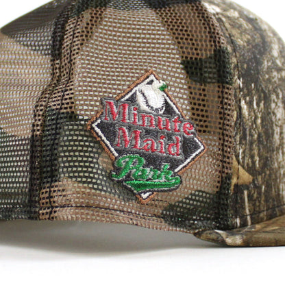 Houston Astros Minute Maid Park New Era 59Fifty Fitted Hat (Real Tree Camo Green Under Brim)