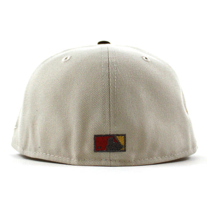 Houston Astros Minute Maid Park New Era 59Fifty Fitted Hat (Stone Burnt Wood and Gray Under Brim)