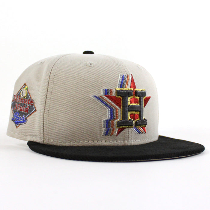 Houston Astros Minute Maid Park New Era 59Fifty Fitted Hat (Stone Corduroy Gray Under Brim)