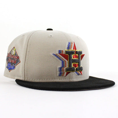 Houston Astros Minute Maid Park New Era 59Fifty Fitted Hat (Stone Corduroy Gray Under Brim)