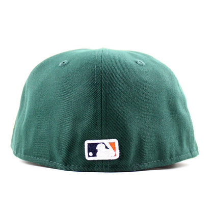 Houston Astros (Orbit Mascot) Minute Maid Park New Era 59Fifty Fitted Hat (Dark Green Navy Gray Under Brim)