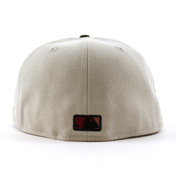 Houston Astros Silver Anniversary New Era 59Fifty Fitted Hat (Stone Corduroy Gray Under Brim)