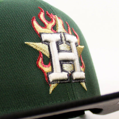 Houston Astros World Series 2022 New Era 59Fifty Fitted Hat (Mountain Green Black Gray Under Brim)