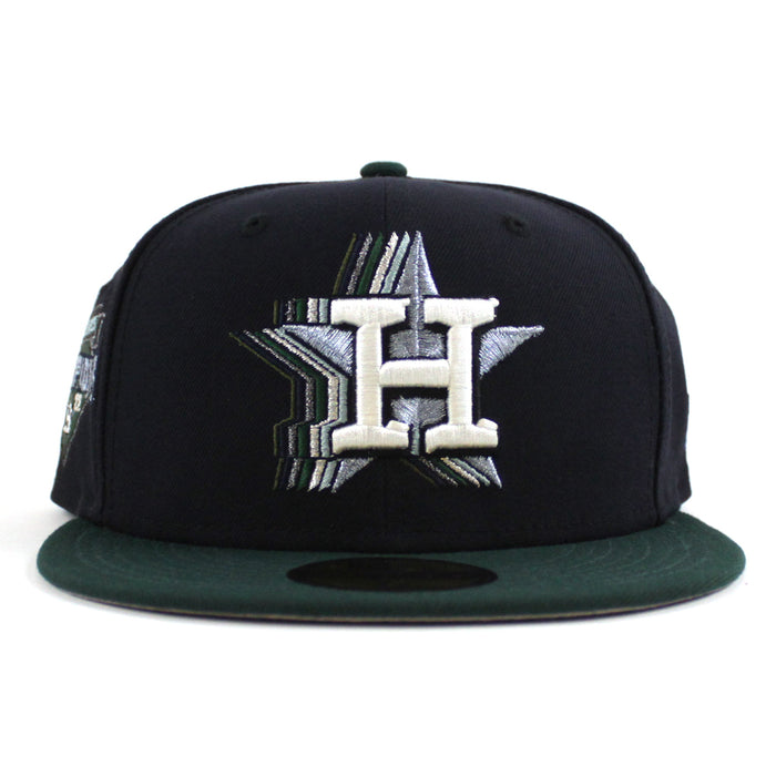 Houston Astros World Series Champions 2022 New Era 59Fifty Fitted Hat (Navy Green Gray Under Brim)