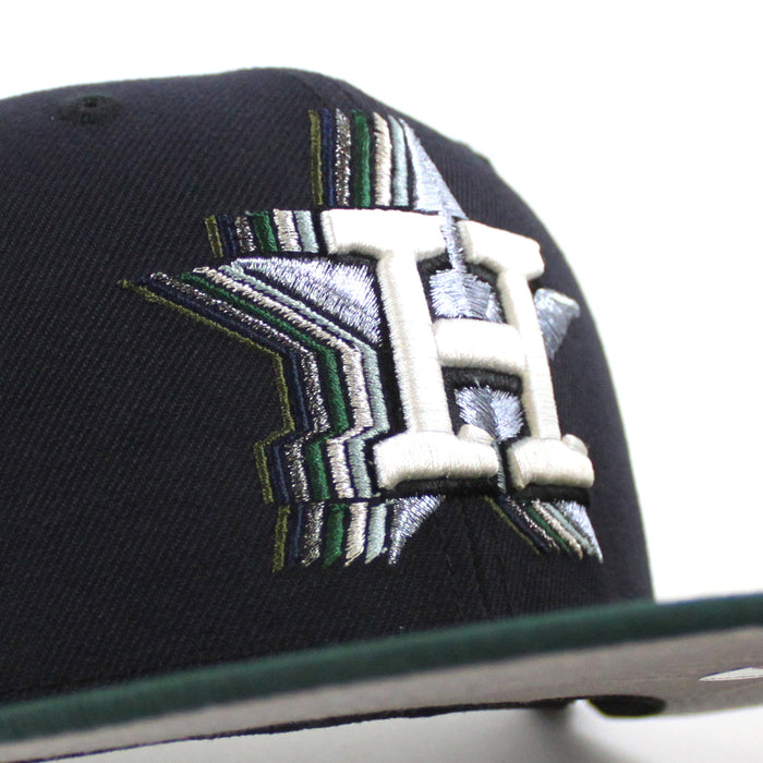 Houston Astros World Series Champions 2022 New Era 59Fifty Fitted Hat (Navy Green Gray Under Brim)