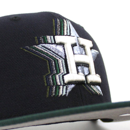 Houston Astros World Series Champions 2022 New Era 59Fifty Fitted Hat (Navy Green Gray Under Brim)