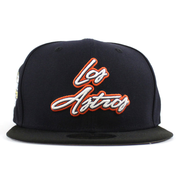 Houston Los Astros 2023 World Series New Era 59Fifty Fitted Hat (Navy Black Gray Under Brim)
