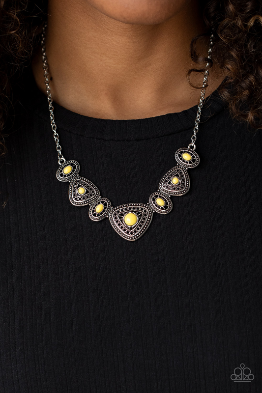 Totally TERRA-torial - Yellow Paparazzi Accessories