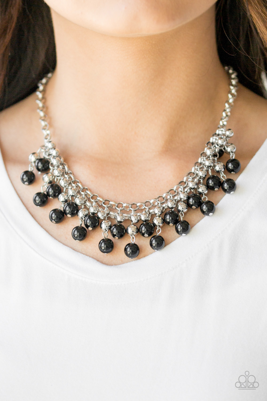 Friday Night Fringe - Black Paparazzi Accessories