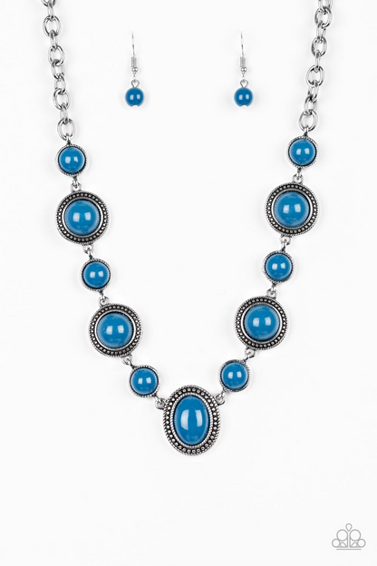 Voyager Vibes -Blue Paparazzi Accessories