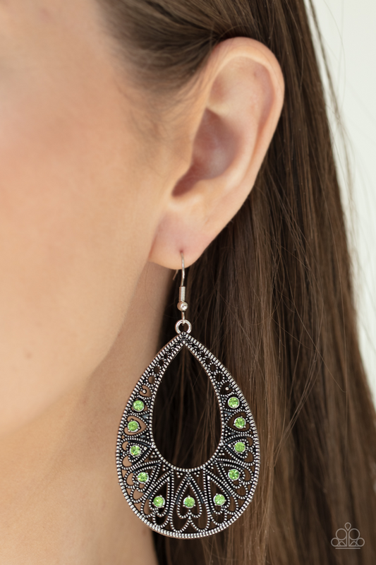 Love To Be Loved - Green Paparazzi Accessories