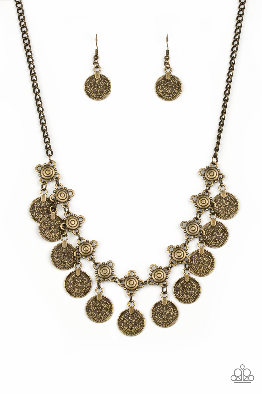 Walk The Plank - Brass Paparazzi Accessories