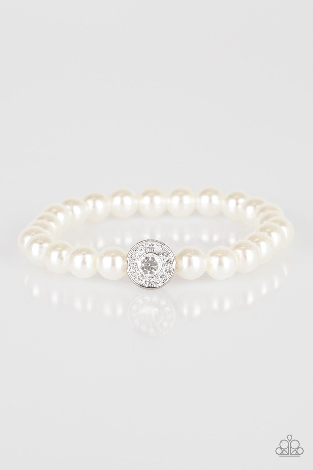 Follow My Lead - White Paparazzi Accessories