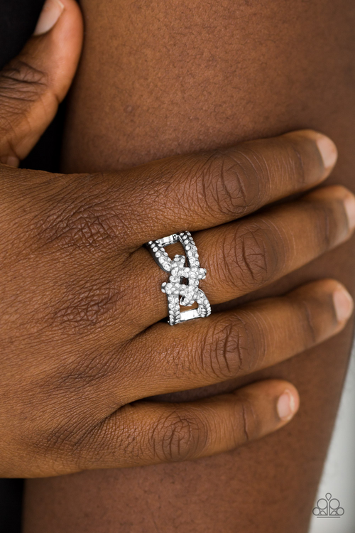Can Only Go UPSCALE From Here - White Paparazzi Accessories
