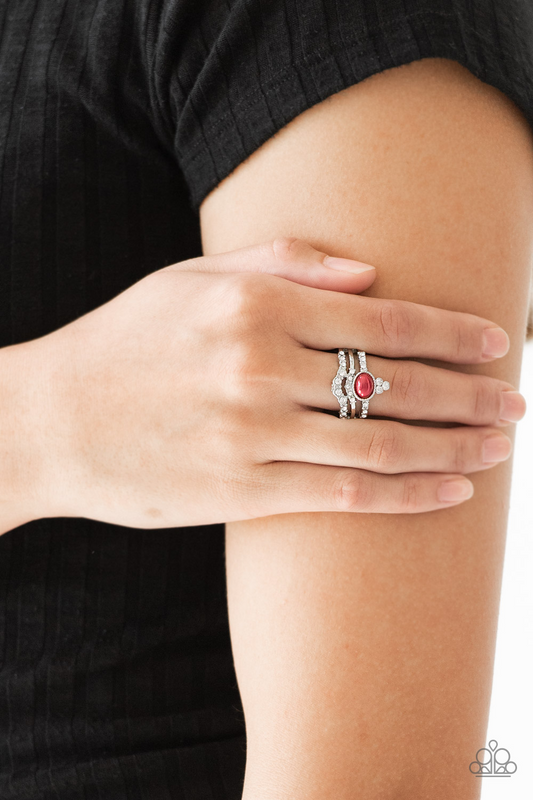Timeless Tiaras - Red Paparazzi Accessories