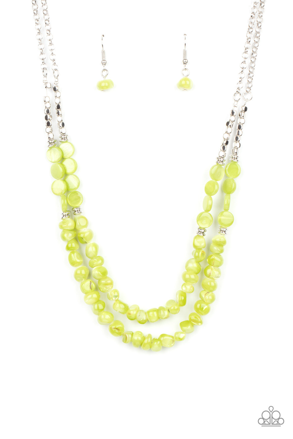 Staycation Status - Green Paparazzi Accessories