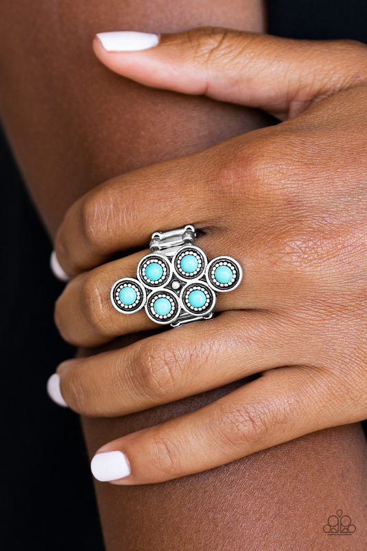 River Rock Rhythm - Blue Paparazzi Accessories