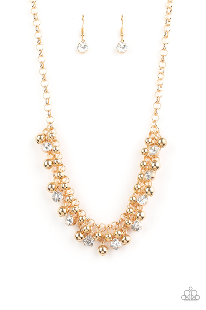 Wall Street Winner - Gold Paparazzi Accessories