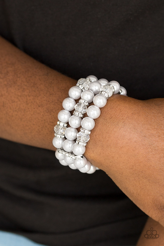 Undeniably Dapper - Silver Paparazzi Accessories