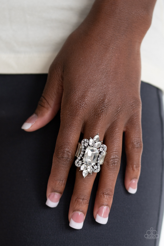 Things That Go Boom! - White Paparazzi Accessories
