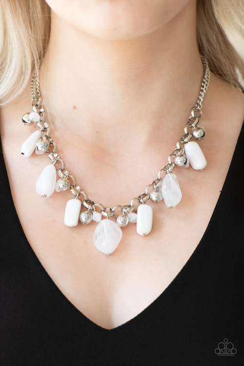 Grand Canyon Grotto - White Paparazzi Accessories