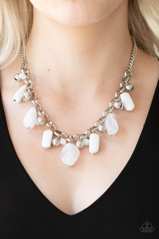 Grand Canyon Grotto - White Paparazzi Accessories
