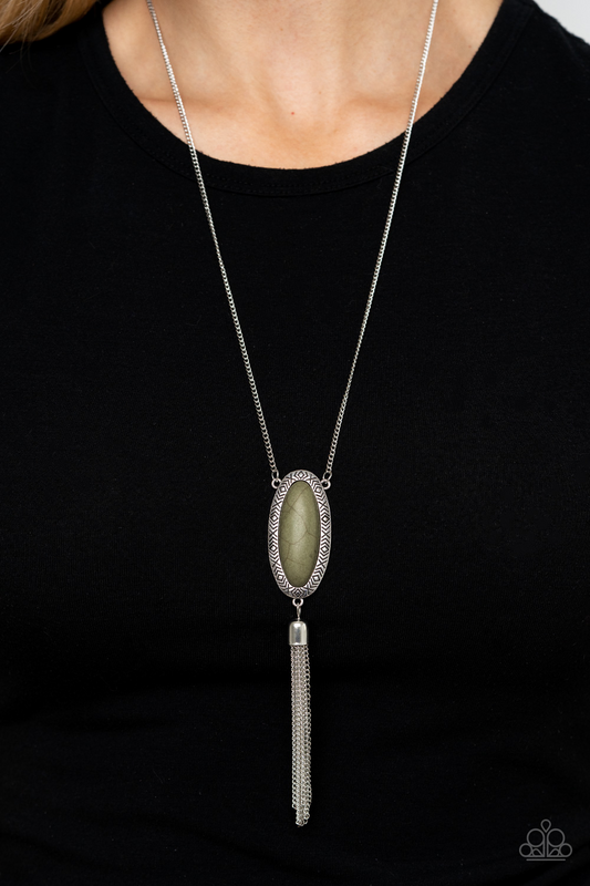 Ethereal Eden - Green Paparazzi Accessories