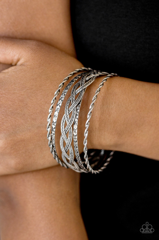 Straight Street - Silver Paparazzi Accessories