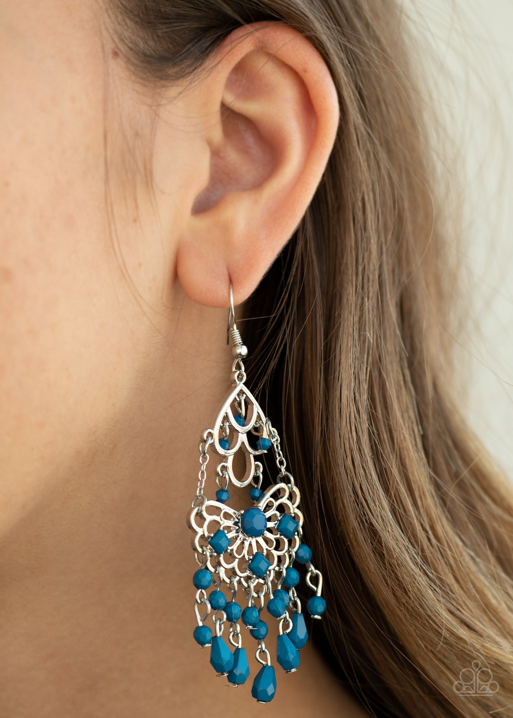 Glass Slipper Glamour - Blue Paparazzi Accessories