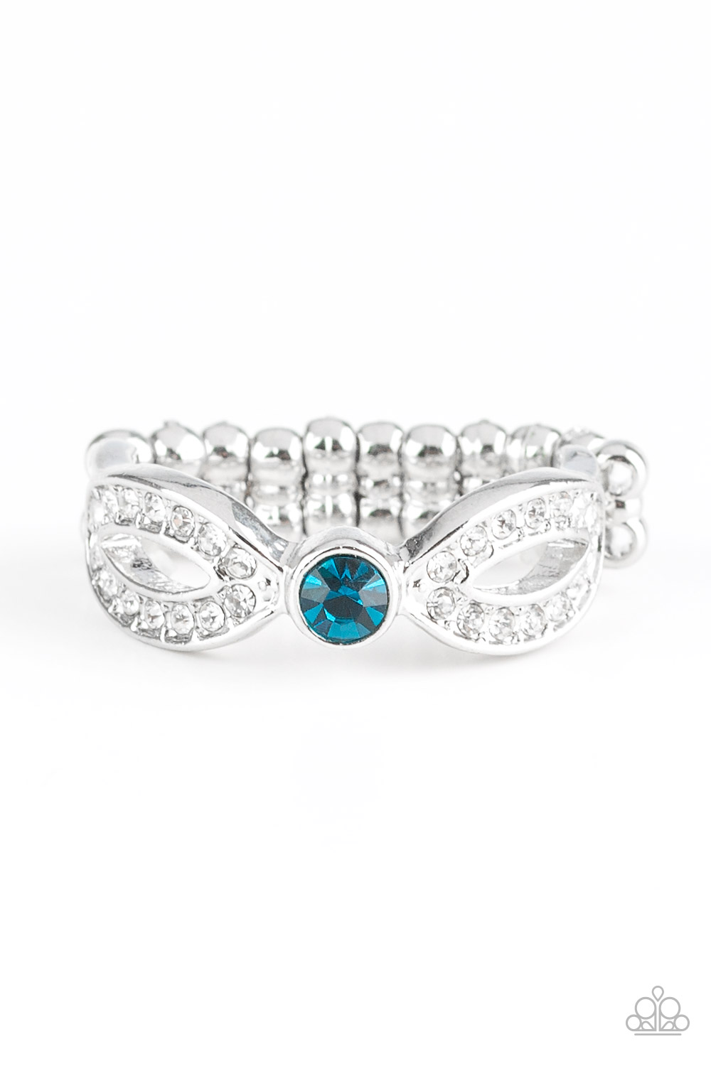 Extra Side Of Elegance - Blue Paparazzi Accessories