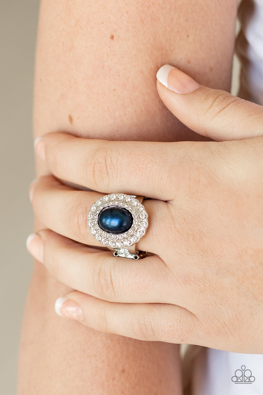 Sprinkle On The Shimmer - Blue Paparazzi Accessories