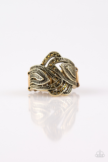 Fire and Ice - Brass Paparazzi Accessories