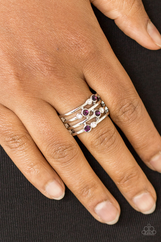 Sparkle Showdown - Purple Paparazzi Accessories