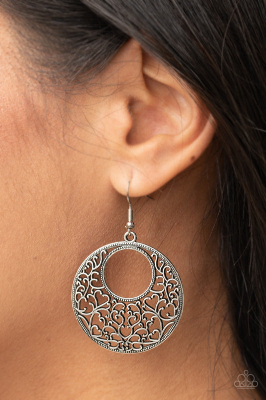 Vineyard Romance - Silver Paparazzi Accessories