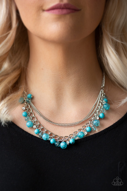 Wait and SEA - Blue Paparazzi Accessories